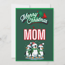 Mama's grappige kerstkaart