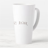 Mama's Grote Drink Latte Mok (Rechterhoek)