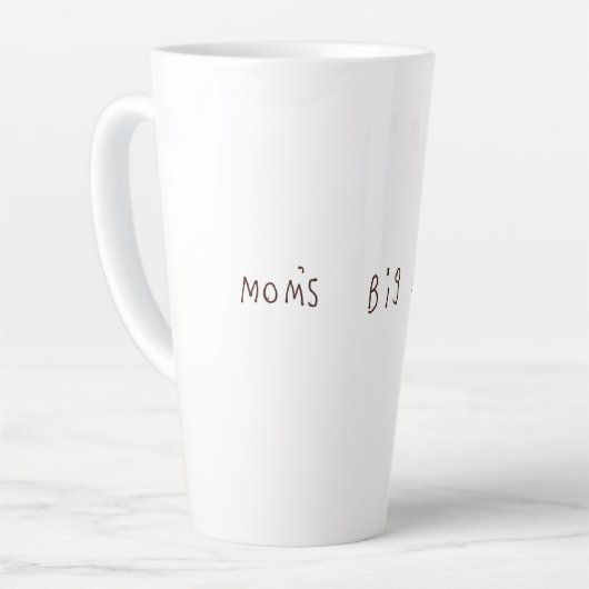 Mama's Grote Drink Latte Mok (Linkerhoek)