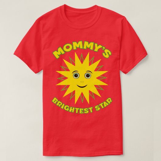 Mama's Helderste Ster T-shirt (Design voorkant)