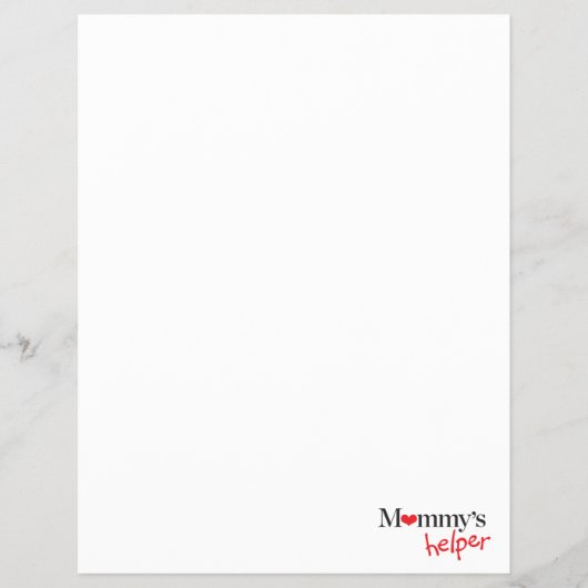Mama's Helper Flyer (Voorkant)