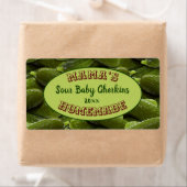 Mama's Homemade Pickles Canning Sticker Label (Insitu)