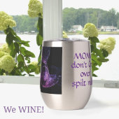 Mama's huilen niet om gemorste melk we wijn grappi