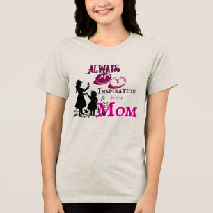Mama's inspiratie Tri-Blend shirt