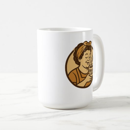 Mama's Java koffiemok (Voorkant rechts)