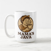 Mama's Java koffiemok (Links)