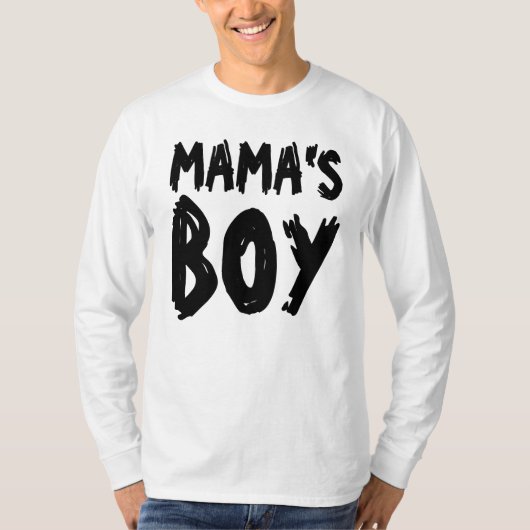MAMA'S JOCHIE heren ZOON T-shirts (Voorkant)