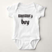 Mama's jongen baby bodysuit (Voorkant)