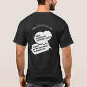 Mama's JONGEN | Grappig Moederdag Mannen T-shirt (Achterkant)
