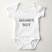 Mama's jongen romper (Voorkant)