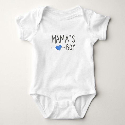 mama's jongen romper (Voorkant)