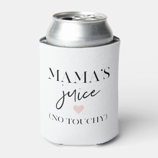 Mama's Juice Funny Quote | Beste mama Gift Blikjeskoeler (Blikje Voorkant)
