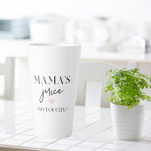 Mama's Juice Funny Quote | Beste mama Gift Latte Mok