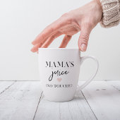 Mama's Juice Funny Quote | Beste mama Gift Latte Mok