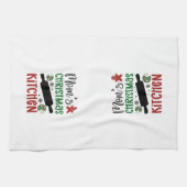 Mama's Kerst Keuken Vakantie Decor Theedoek (Horizontaal)