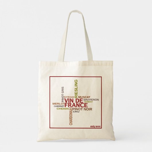 Mama's Kerstlijst - Canvas tas (Achterkant)