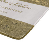 Mama's Kitchen Love Served Farmhouse Crush Gold Snijplank (Hoek)