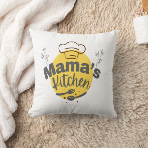 Mama's Kitchen - Retro Comfort Food T-shirt Kussen