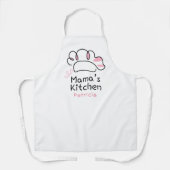 Mama's Kitchen Schattigee Roze Chef Moeder Schort (Voorkant)