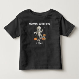 Mama's kleine Boo Mama Skateboard T-Shirt