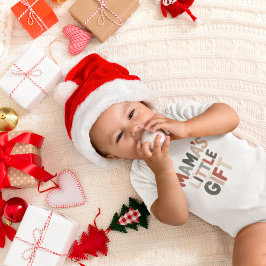 Mama's Kleine Cadeau – Schattige Baby Kerstmis Romper