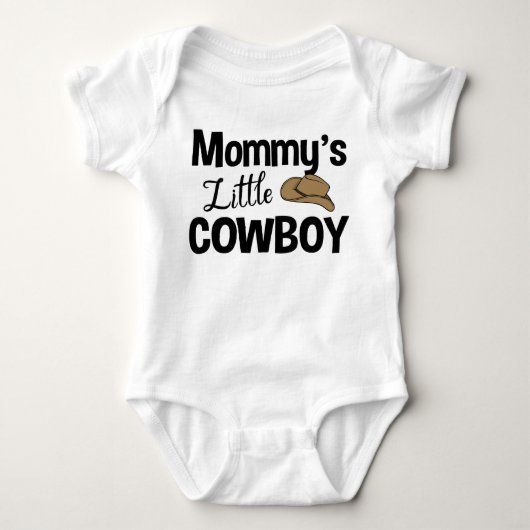 Mama's kleine cowboy romper (Voorkant)