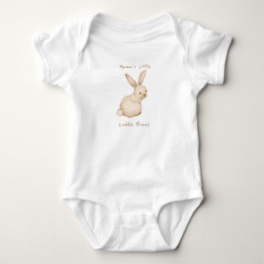 Mama's kleine Cuddle Bunny Romper (Voorkant)