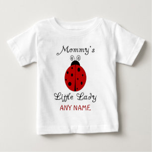 Mama's kleine dame. Ladybug-ontwerp