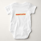 Mama's Kleine Energie Raket Romper (Achterkant)