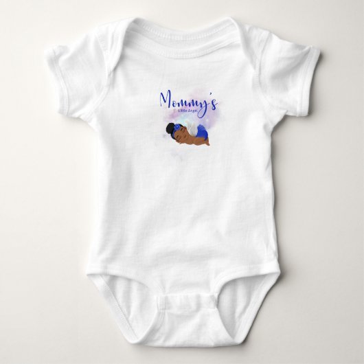 Mama's kleine engel baby body romper (Voorkant)