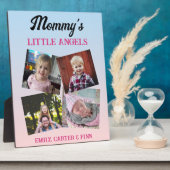 Mama's kleine engelen | Fotocadeau Fotoplaat (Zijkant)