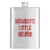 Mama's Kleine Helper Moederdag Flask Heupfles (Voorkant)