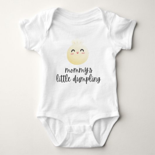 Mama's kleine knoedel romper (Voorkant)