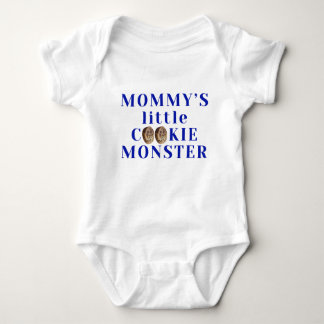 Mama's kleine koekjesmonster romper