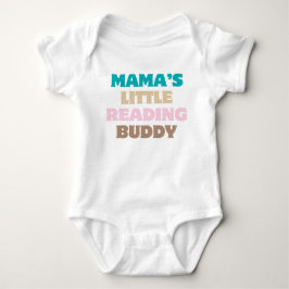 Mama's Kleine Leespal Kleurrijk Boek Liefhebber Romper