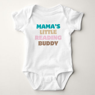 Mama's Kleine Leespal Kleurrijk Boek Liefhebber Romper
