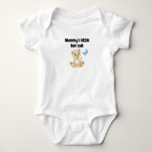 Mama's kleine leeuwenwelpje romper (Voorkant)