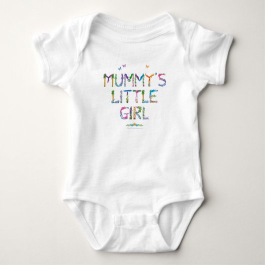 Mama's kleine meisje - Baby bodysuit (Voorkant)