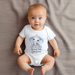 Mama's kleine meneer Schattigee olifant Romper