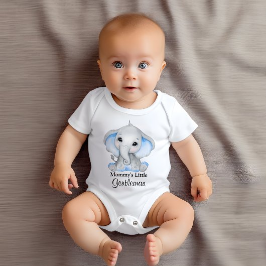 Mama's kleine meneer Schattigee olifant Romper