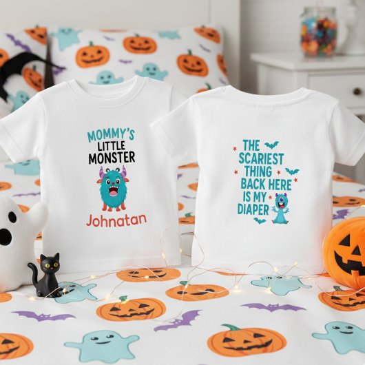 Mama's Kleine Monster Halloween Grappig