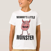 MAMA'S KLEINE MONSTER kinder T-shirts (Voorkant)