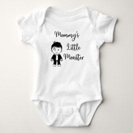Mama's kleine monster (ontwerp #2) romper