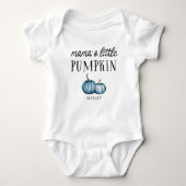 Mama's kleine pompoen Herfst jongen Romper (Voorkant)