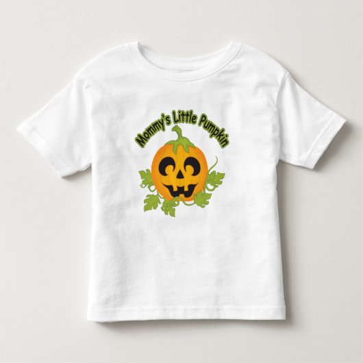 Mama's kleine pompoen kinder shirts (Voorkant)