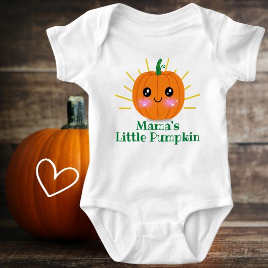Mama's kleine pompoen romper