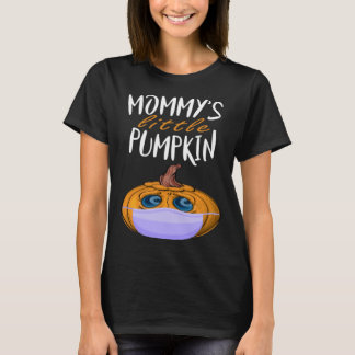 Mama's kleine pompoen zwangerschap quarantaine t-shirt