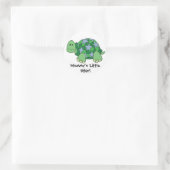 Mama's kleine ster! ronde sticker (Tas)