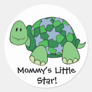 Mama's kleine ster! ronde sticker