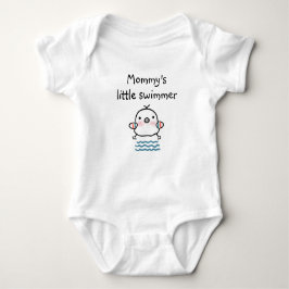 Mama's kleine Zwemmer - Custom Romper